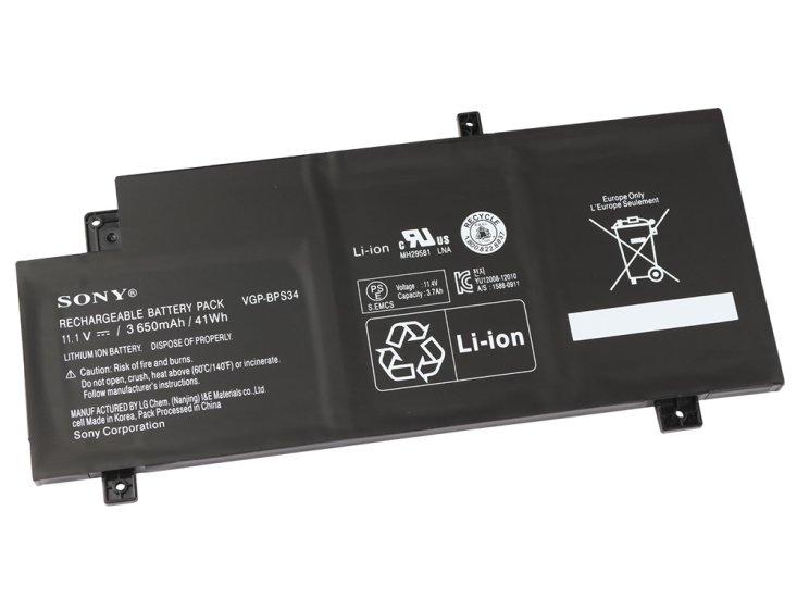 3650mAh voor Sony Vaio SVF15A1Z2RB SVF15A1Z2RS Accu Batterij - Klik op de afbeelding om het venster te sluiten