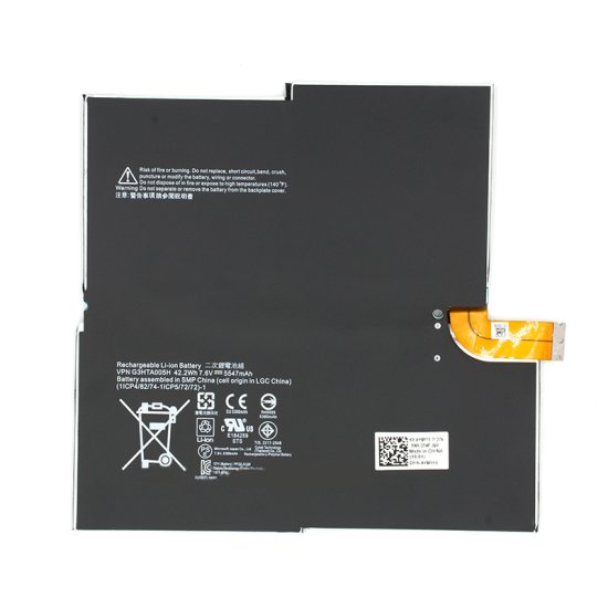 Origineel Accu Batterij Microsoft 1577-9700 X883815-010 5547mAh 42.2Wh - Klik op de afbeelding om het venster te sluiten