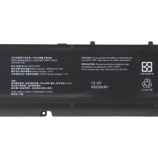 61.6Wh 4003mAh Razer Blade Pro 17 RZ09-0368AEC2-R3U1 Accu Batterij - Klik op de afbeelding om het venster te sluiten