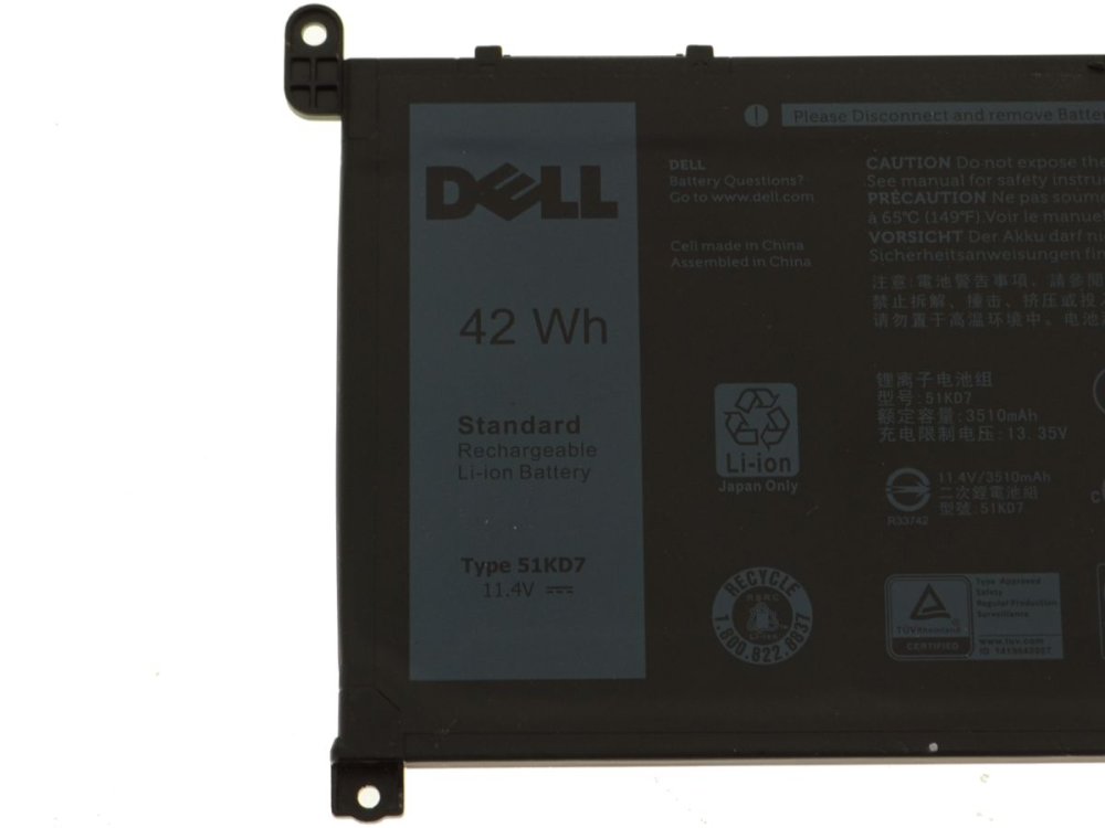 Origineel 42Wh Accu Batterij Dell Chromebook 11 3189 P26T001