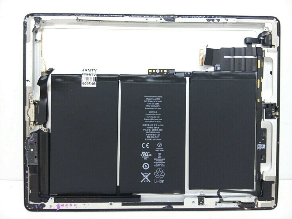 Accu Batterij Apple 616-0576 616-0561 6500mAh 25Wh