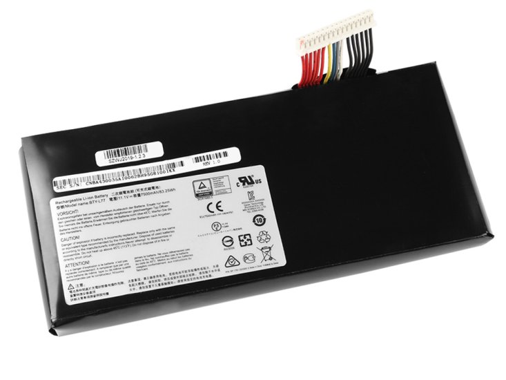 83.25Wh 9 Cellen MSI GT72VR MS 1785 GT72VR 6RD GT72VR 6RE Batterij - Klik op de afbeelding om het venster te sluiten