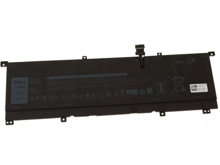 Origineel 11.4V 6580mAh/75Wh/6 Cellen Dell XPS 15 9575 P73F001 Batterij - Klik op de afbeelding om het venster te sluiten