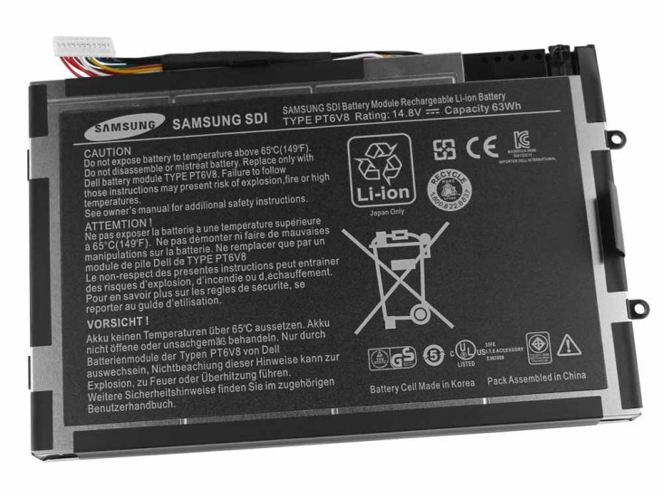 Origineel 63Wh Dell Alienware M11x R1 Accu Batterij - Klik op de afbeelding om het venster te sluiten