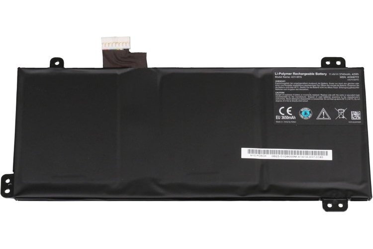 Accu Batterij Medion 0B23-01Q9000M 3740mAh 42Wh - Klik op de afbeelding om het venster te sluiten