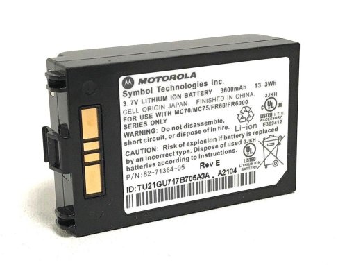 3.7V 3600mAh 13.3Wh Motorola Symbol MC7090 MC7094 MC7004 Batterij