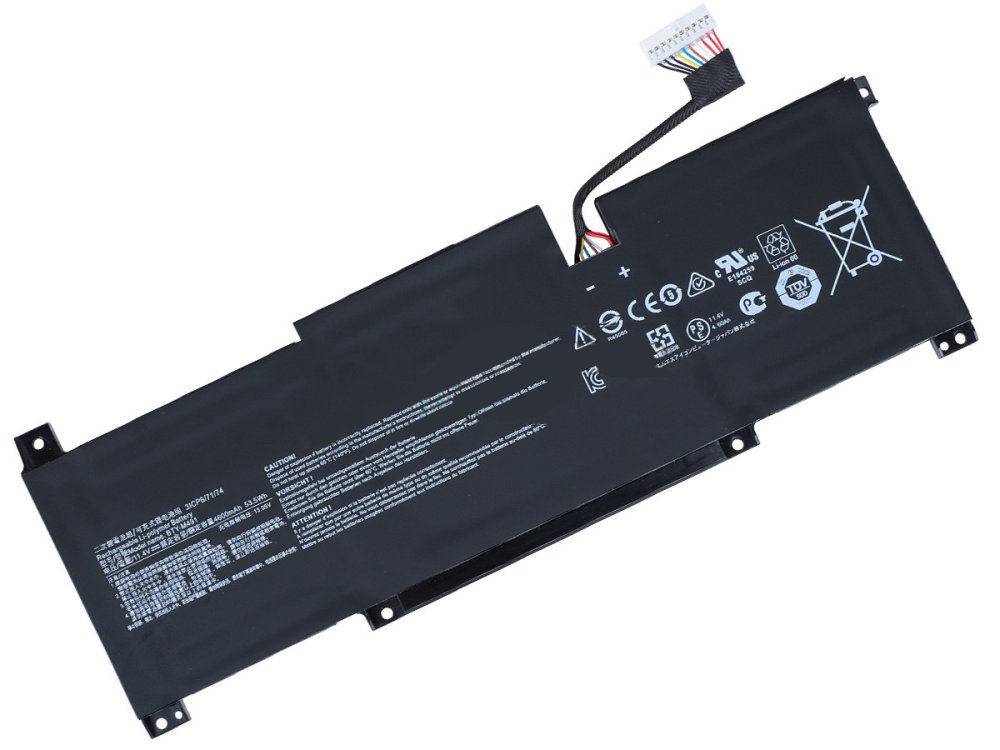 Accu Batterij MSI BTY-M491 4600mAh 52.4Wh