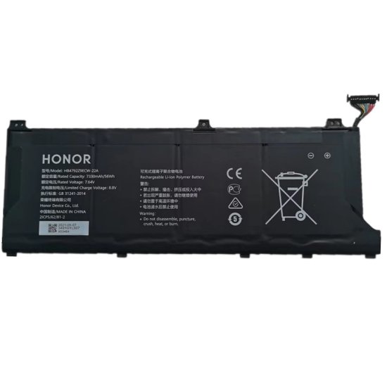 Origineel 56Wh 7330mAh Honor NDR-WFH9HN Accu Batterij - Klik op de afbeelding om het venster te sluiten