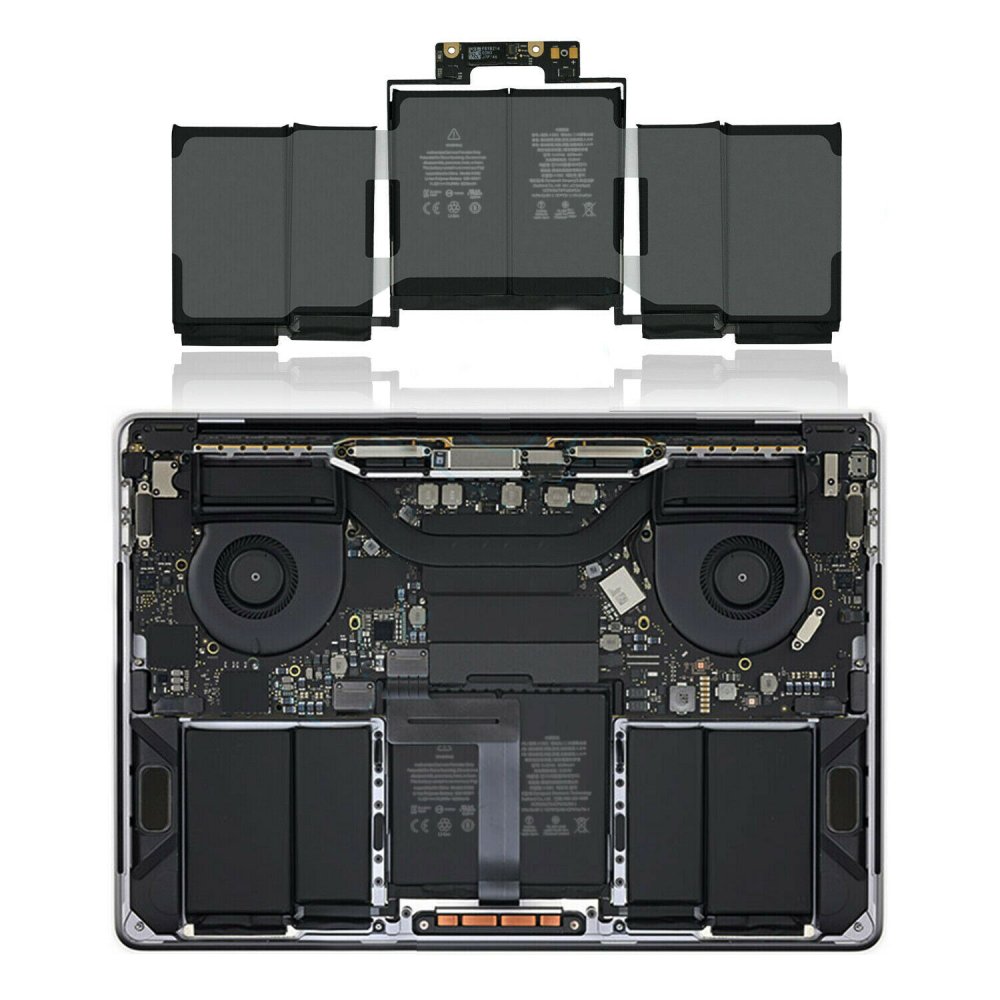 58Wh 5086mAh Apple Macbook Pro 2018 13" EMC3214