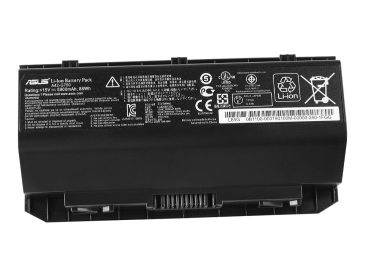 88Whr Asus G750JY-T4010H G750JY-T4036D Accu Batterij - Klik op de afbeelding om het venster te sluiten