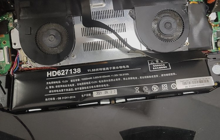 Origineel 58.91Wh 5100mAh One-Netbook HD627138 Accu Batterij - Klik op de afbeelding om het venster te sluiten