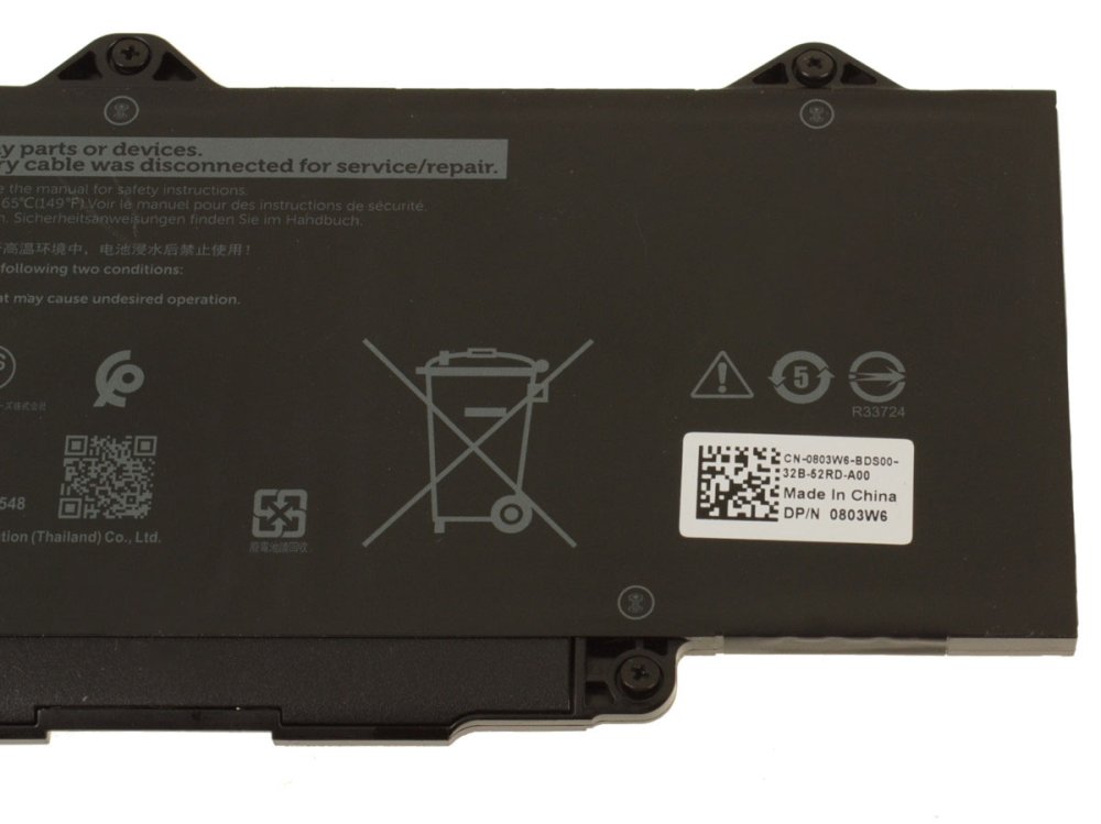 Origineel 54Wh 4623mAh Dell Latitude 5440 P165G P165G003 Accu Batterij