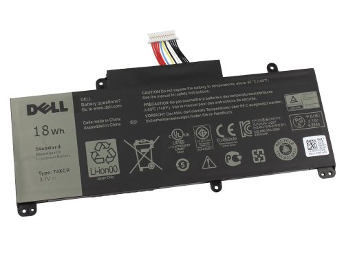 Origineel 3.7V 18Wh Dell VXGP6 X1M2Y Accu Batterij