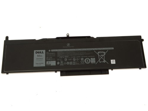 Origineel 11.4V 7666mAh/92Wh/6 Cellen Dell 0WFWKK WFWKK Accu Batterij