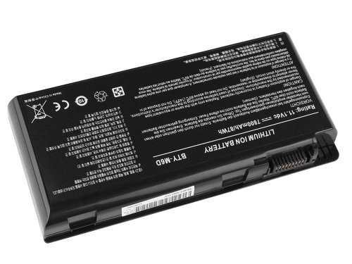 7800mAh MSI WT60 2OJ-877NL WT60 2OJ-890US Accu Batterij