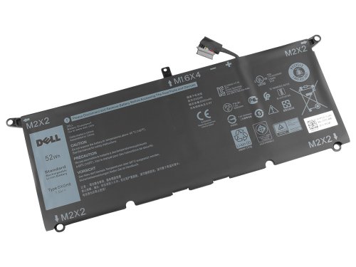 Origineel 6500mAh 52Wh Dell XPS 13 9380 2019 Accu Batterij