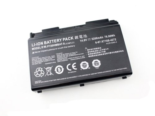 5200mAh 8 Cellen Sager NP8295 Accu Batterij