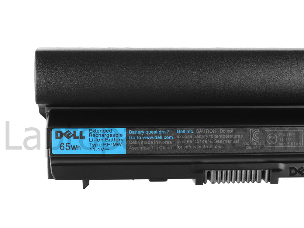 60Wh 6 Cellen Dell Mvoor HPKF Accu Batterij