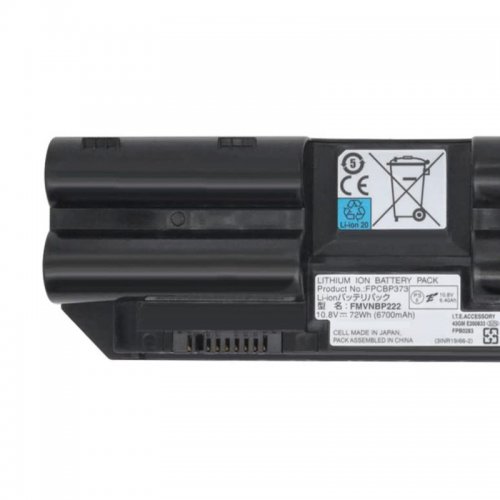 72Wh 6 Cellen Fujitsu Lifebook T734 Accu Batterij