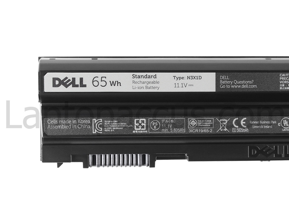 Origineel 65Wh Dell 312-1441 312-1440 Accu Batterij