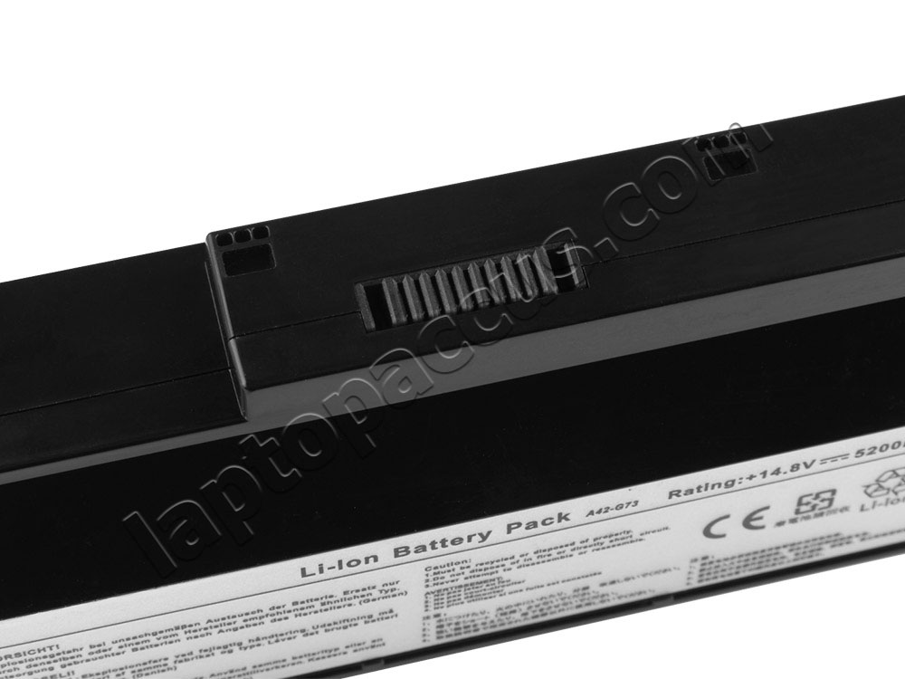 5200mAh Accu Batterij Asus 07G016DH1875 70-NY81B1000Z 90-NY81B1000Y