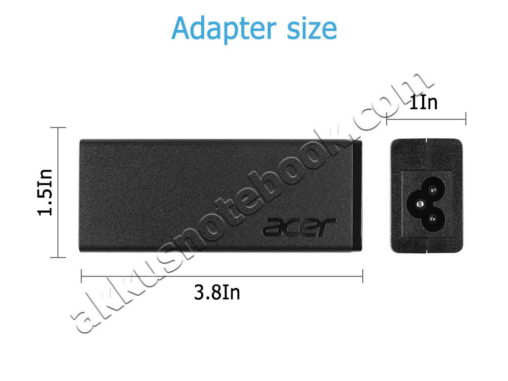 45W voor Packard Bell EasyNote TG71BM-1145BE Adapter Oplader + Gratis Netsnoer