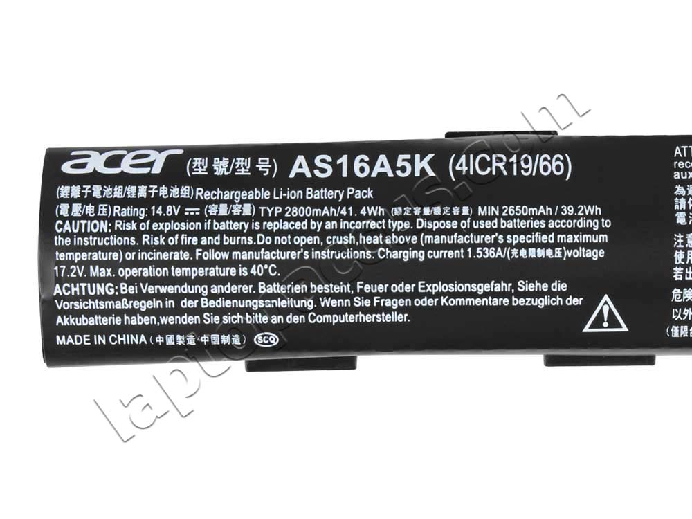 2800mAh 41.4Wh Accu Batterij Acer TravelMate P249-MG