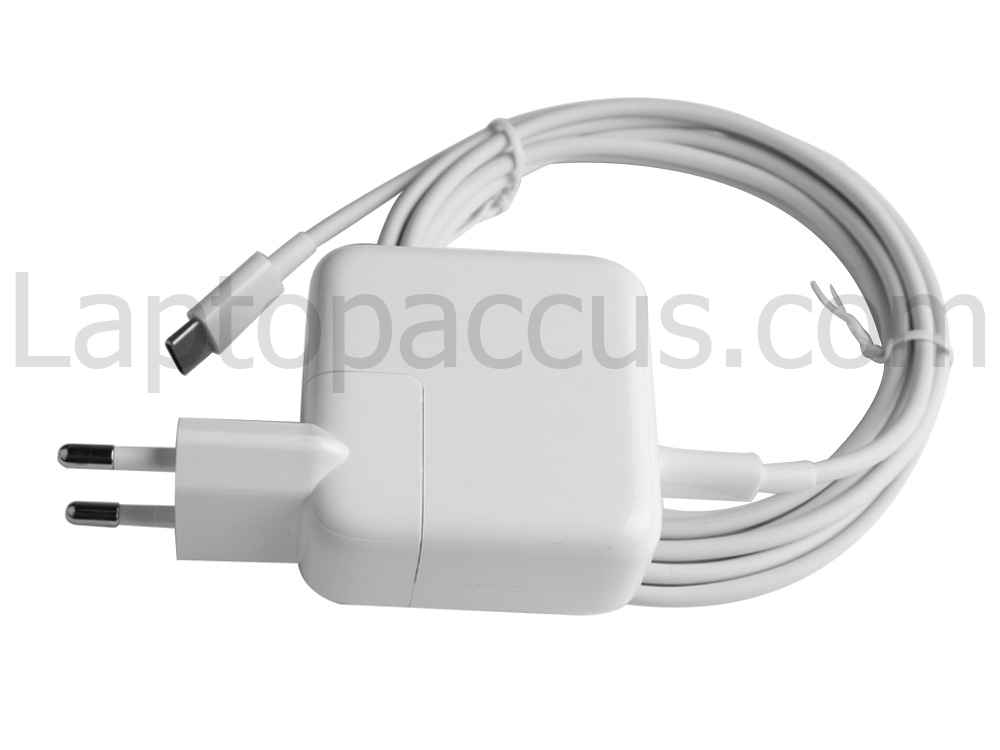 30W USB-C Apple MacBook 12 2017 FRQP2N/A Adapter Voeding Oplader