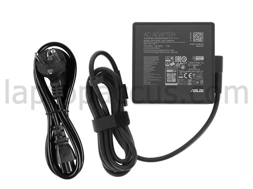 100W USB-C Oplader Acer Swift 3 OLED SF314-71-79NM AC Adapter + Kabel