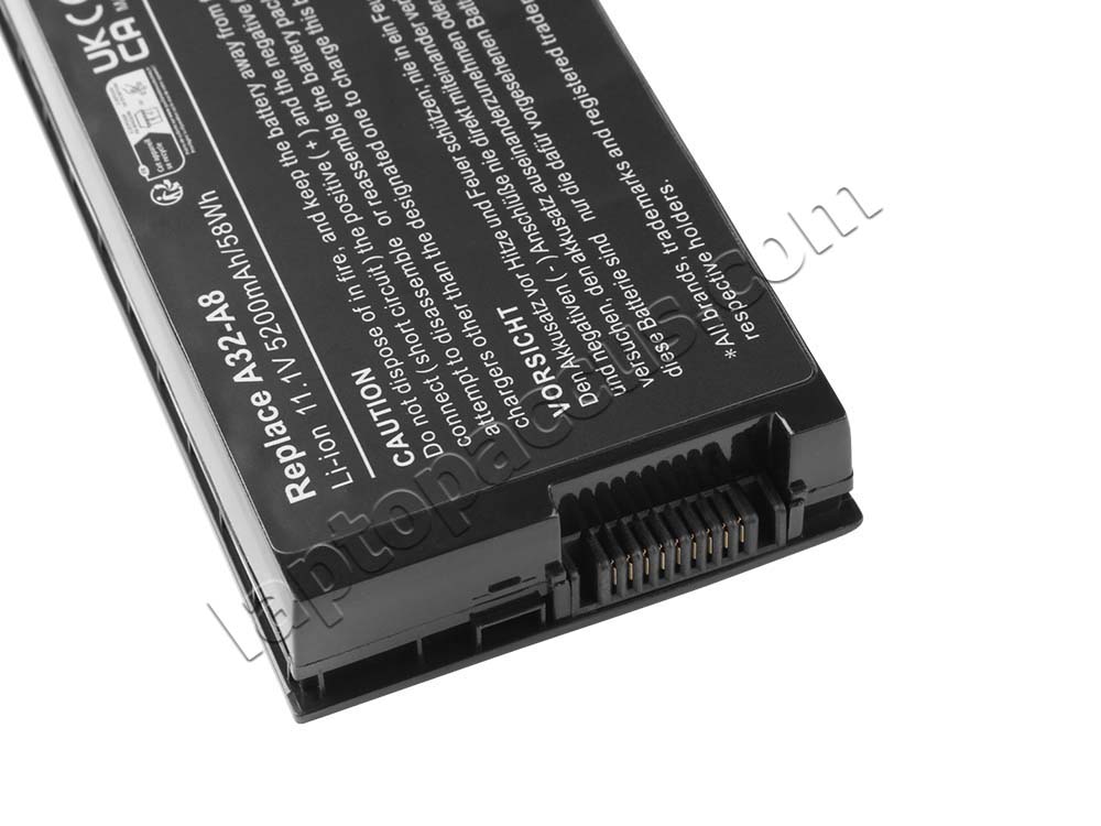 4400mAh 49Wh Accu Batterij Asus A32-F80