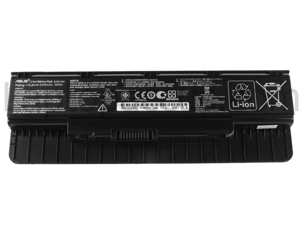 56Whr Asus 0B110-0030000P A32N1405 Accu Batterij