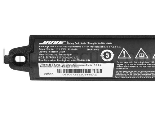 Origineel 2330mAh 26Wh Accu Batterij Bose 330107 330107A