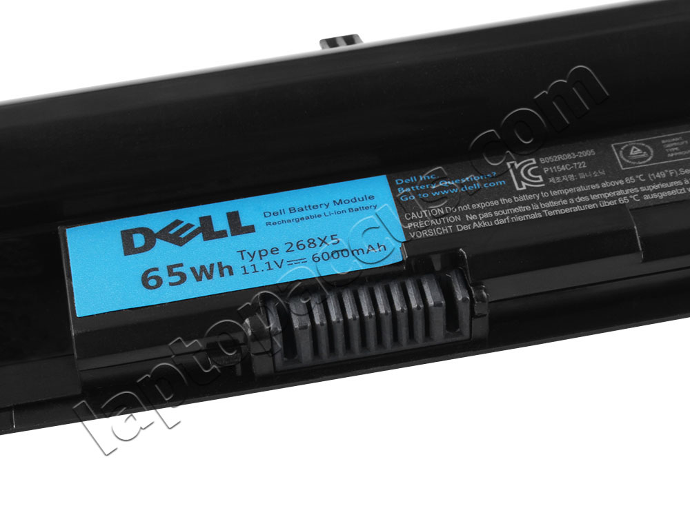 Origineel 5800mAh 65Wh Accu Batterij Dell Vostro V131R