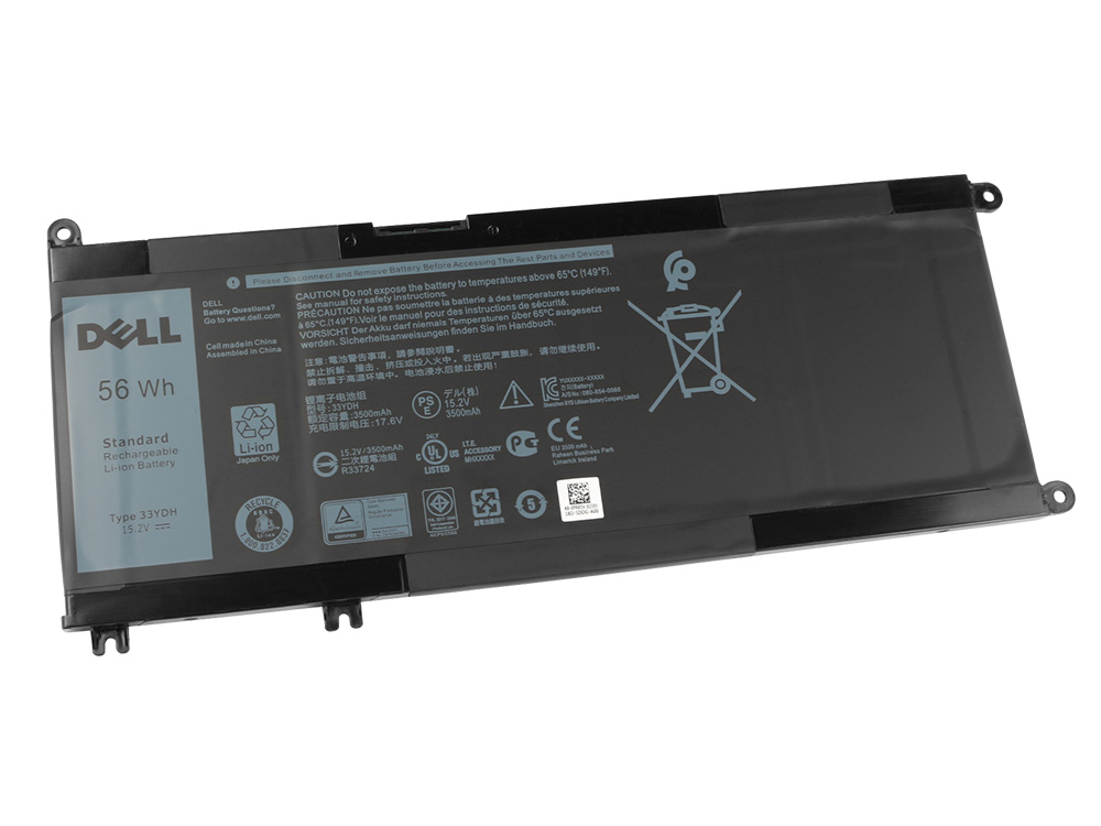 Origineel 15.2V 56Wh 4 Cellen Dell G7 15 7588 P72F002 Accu Batterij