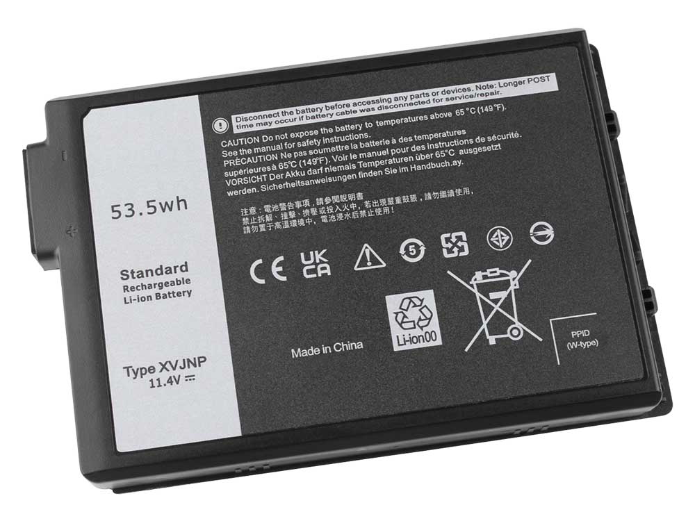 Accu Batterij Dell Latitude 5430 Rugged 4457mAh 53.5Wh