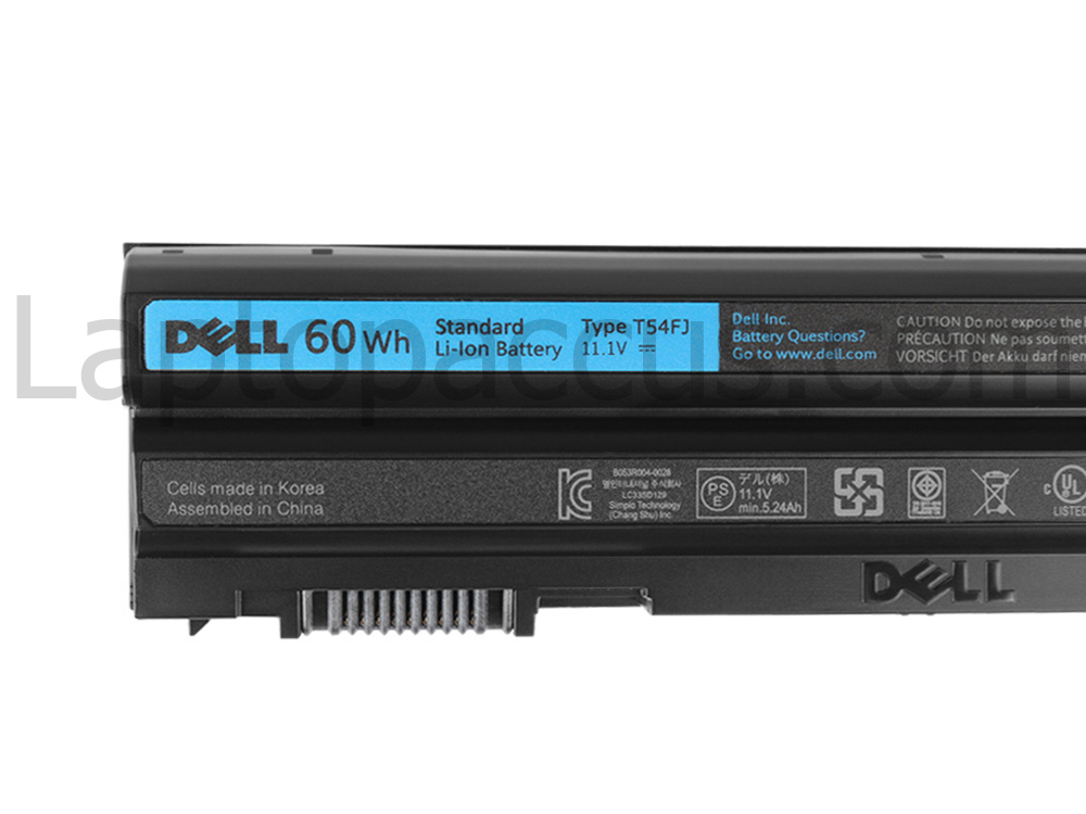 Origineel 60Wh Accu Batterij Dell Latitude E6430s P19S P19S002