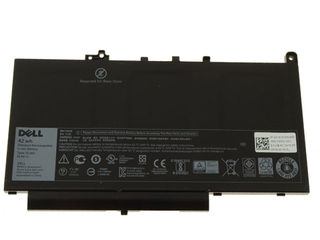 Origineel 3530mAh 42Wh Accu Batterij Dell Latitude E7470-02R95