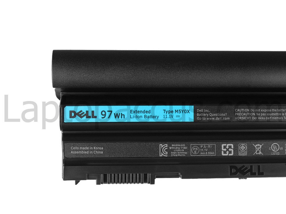 Origineel 11.1V 97Wh/9 Cellen Dell MKD62 2MV3R 5F1R5 Accu Batterij