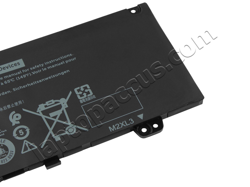 Origineel 3166mAh 38Wh Accu Batterij Dell Inspiron 13 7386 P91G001