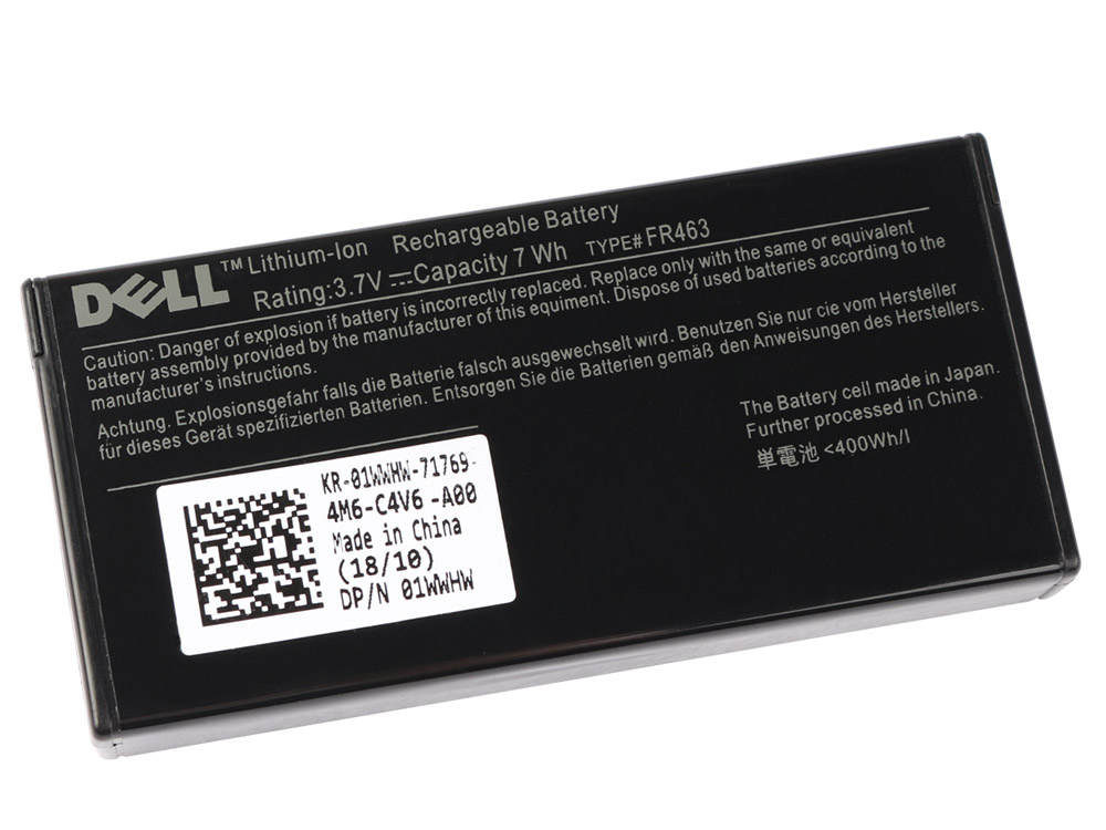 Origineel 3.7V 7Wh Dell FR463 P9110 NU209 Accu Batterij