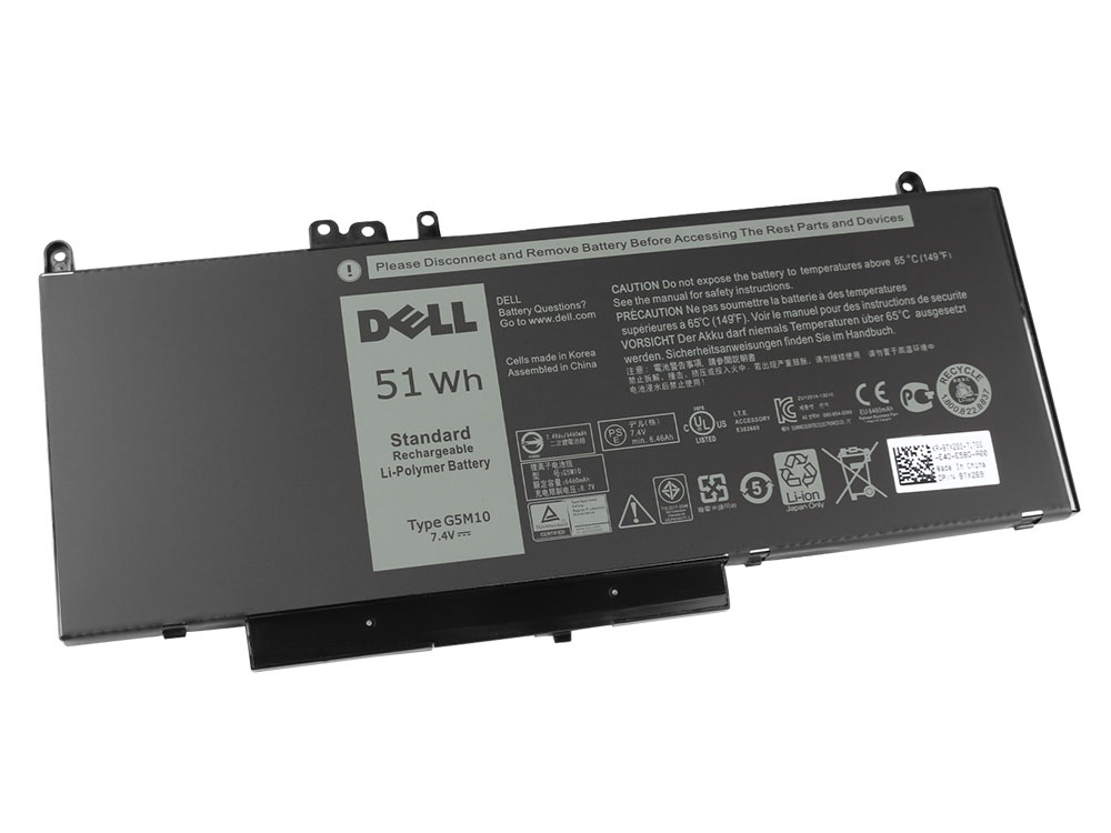 Origineel 51Wh Accu Batterij Dell 451-BBUF 451-BBLN