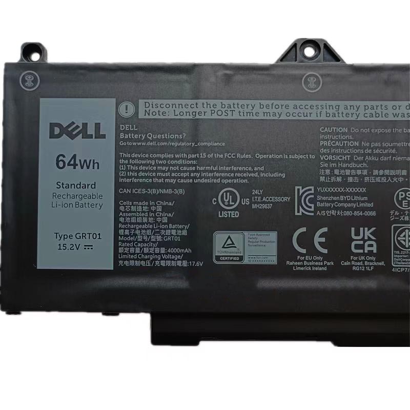 Origineel 4000mAh 64Wh Dell Precision 3591 Accu Batterij