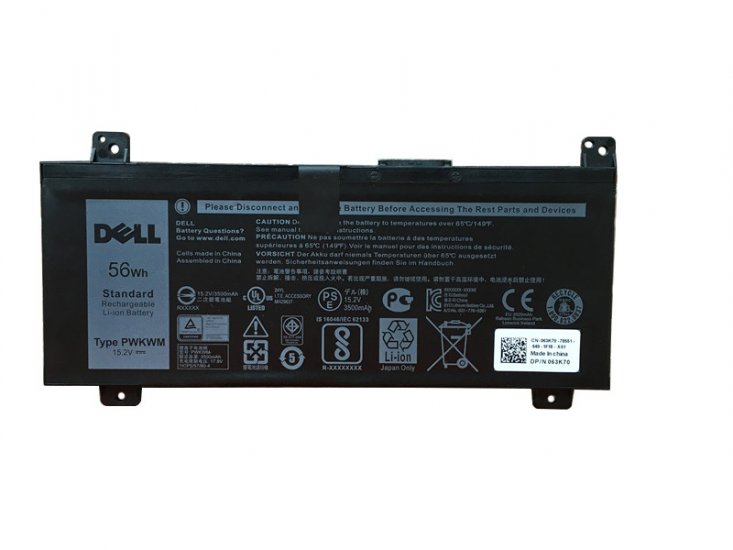 Origineel 56Wh 4 Cellen Dell Inspiron 14 7467 Accu Batterij - Klik op de afbeelding om het venster te sluiten