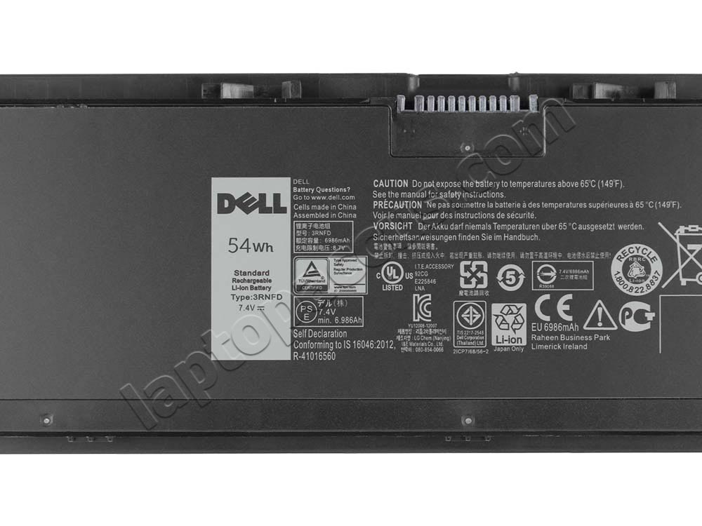 Origineel 54Wh 7300mAh Dell 5K1GW Accu Batterij