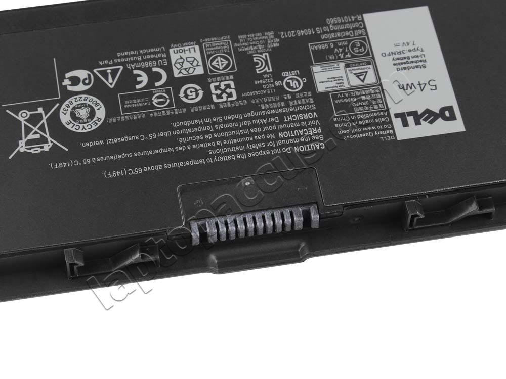 Origineel 54Wh 7300mAh Dell 5K1GW Accu Batterij