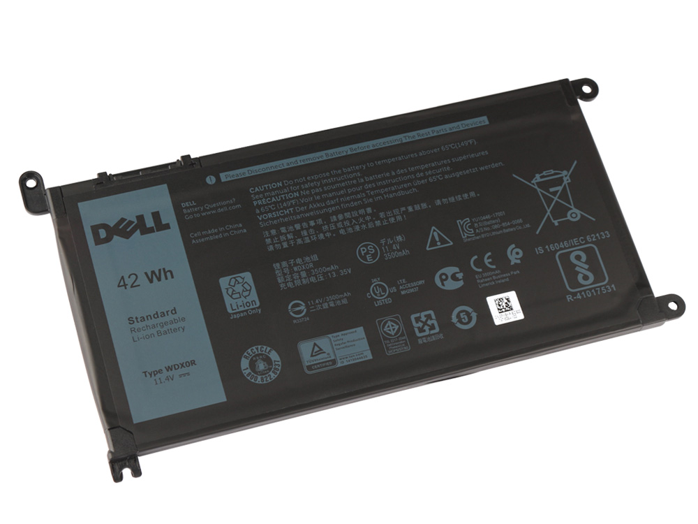 Origineel 3500mAh 42Wh Accu Batterij Dell Inspiron 17 5765 P32E P32E002