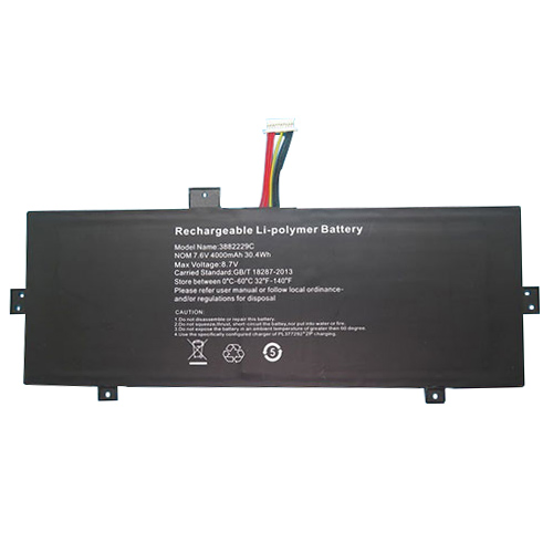 Accu Batterij Ematic PSB116C01BFH_DB_CIS 8000mAh 30.4Wh 7Regels