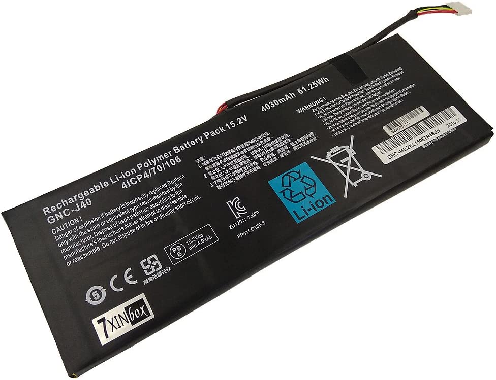 Accu Batterij Gigabyte P34G v2-3 4030mAh 61.25Wh
