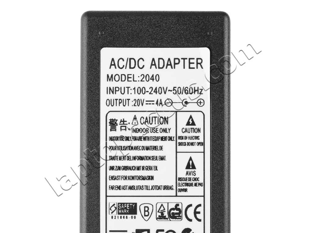 80W HOIOTO ADS-90PL-19220080E AC Adapter Voeding Oplader + Kabel