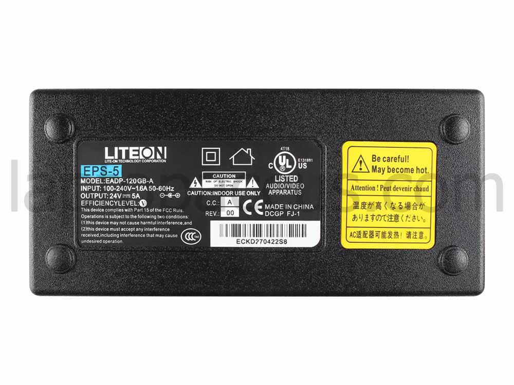 120W Oplader LG 22LE3300-ZA 22LE5500-ZA AC Adapter Voeding